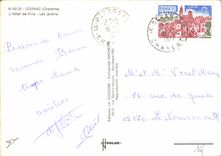 CPM Cognac Charente L'Hotel de Ville Les Jardins