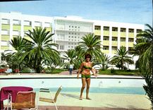 CPM Gafsa Hotel Jugurtha la Piscine 