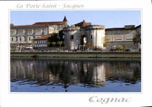 CPM La Porte Saint Jacques Cognac 