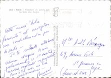 CPM Nice Coucher de soleil sur la baie des Anges 