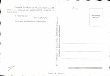 CPM Chapelle Saint Pierre de Villefranche sur Mer 