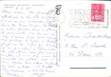 CPM Cote d'Azur Cap d'Antibes Juan Les Pins le Petit Part 