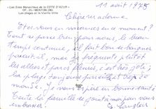 CPM Les Sites Merveilleux de la Cote d'Azur Menton Les plages et la Vieille Ville 