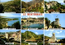 CPM La Cote d'Azur Le Mentonnais Sa cote et ses vallees 