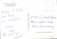 CPM La Cote d'Azur Le Mentonnais Sa cote et ses vallees 