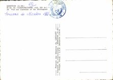 CPM Menton N D de l'Annonciade Vue sur Castellar et les Montagnes Moine