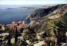 CPM La Cote d'Azur Vue panoramique prise d'Eze Village Le Cap Ferrat Le Cap de Nice et l'Esteral Pan