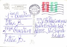 CPM Marseille Basilique N D de la Garde au Soleil couchant 