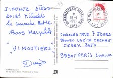 CPM Marseille Le Vieux Port Theatre de la Criee 