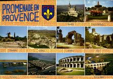 CPM Promenade en Provence 