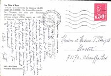 CPM La Cote d'Azur Les environs de Cannes Iles de Lerins 