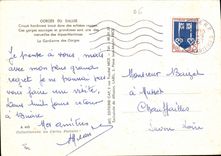 CPM Gorges du Daluis Circuit hardiment trace dans des schistes rouges