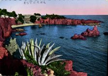 CPM Cote d'Azur Calanque et roches rouges de l'Esterel 