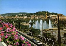 CPM Cote d'Azur Nice Alpes Maritimes Jardin de l'Esplanade du Paillon 