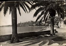 CPM Menton Route du bord de Mer et Vue generale prise de Garavan 