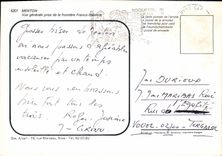 CPM Menton Vue generale prise de la Frontiere Franco Italienne 