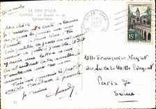 CPM La Cote d'Azur Cannes Le Suquet vu du Carlton Hotel 