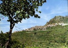CPM La Cote d'Azur Sainte Agnes Le Village du littoral le plus haut d'Europe de la mer Vue generale 