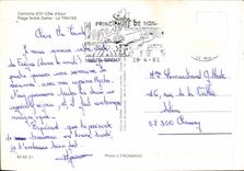 CPM Corniche d'Or Cote d'Azur Plage Notre Dame Le Trayas 