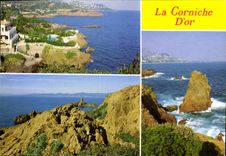 CPM La Corniche D'or 