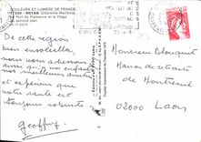 CPM Royan Charente Maritime Le Port de Plaisance et la Plage au second plan 