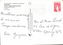 CPM Ile De Re Saint Martin De Re Charente Maritime Le Port