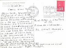 CPM Coucher de soleil sur la Mer 