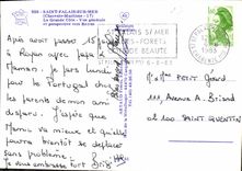 CPM Saint Palais sur Mer Charente Maritime La Grande Cote Vue generale et persepective vers Royan 