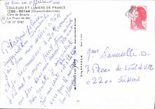 CPM Couleurs et Lumiere de France Royan Charente Maritime Cote de Beaute Le Front de Beaute 