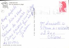 CPM Royan Port de plaisance et plage 