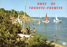 CPM Ile de Re Les Portes Anse de Trousse Chemise 