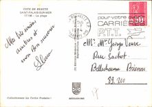 CPM Cote de Beaute Saint Palais Sur Mer La Plage 