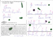 CPM Le Cavalier de la Glockengasse ou 