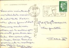 CPM Legendes d'Auvergne