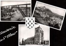 CPM Saint Flour Souvenir 