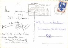 CPM Saint Flour Souvenir 