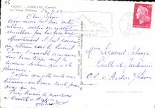CPM Aurillac Cantal Le Vieux Chateau 