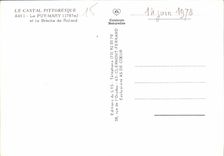 CPM Le Cantal Pittoresque Lu Pur Mary et la Breche de Roland