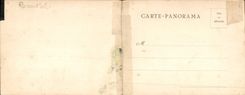 CPA Carte Double Panorama du viaduc de Garabit
