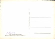 CPM Lac du Bourget Tunnel de St Innocent et Rochers de Brison