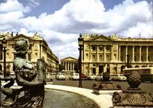 CPM La Place de la Concorde et la Madeleine 