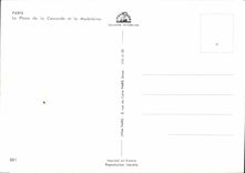 CPM La Place de la Concorde et la Madeleine 