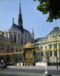 CPM La Sainte Chapelle et le Palais de Justice 
