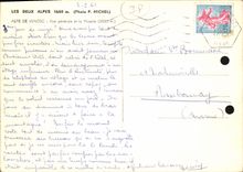 CPM Les Deux Alpes Alpe de Venosc Vue generale et la Muselle