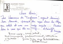 CPM Dauphine France Vues generale Au premier plan la Muzelle 