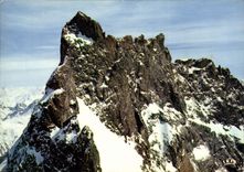 CPM En Oisans La Meije face sud Grand Pic et Doigt de Dieu Vue aeriene Loic Jahan 