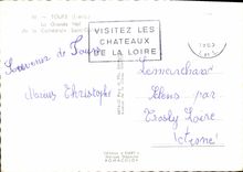 CPM Tours La Grande Nef de la Cathedrale Saint Gotien 