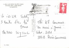 CPM Les Deux Alpes Isere Vue generale