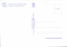 CPM Le Theatre Romain Adosse A la Colline de Pipet