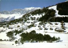 CPM Col de Arzelier Chateau Bernard 